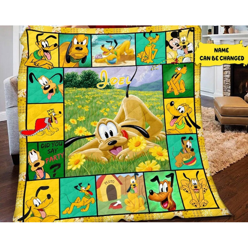 Custom Pluto Dog Blanket, Dog Fleece Blanket, Personalized Pluto Blanket, Birthday Gifts, Christmas Gift For Kids1.jpg