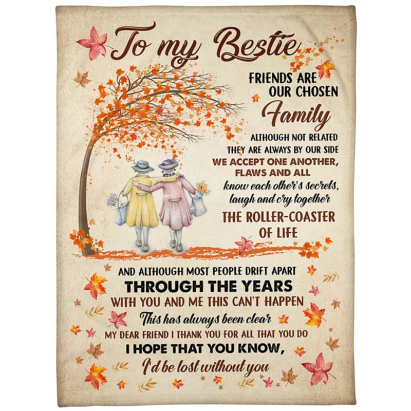 Personalized To My Bestie Blanket Gifts For Friend Birthday Gifts For Best Friend Throw Blankets Flannel Throws Gifts for Bestie Happy Decor 5.jpg