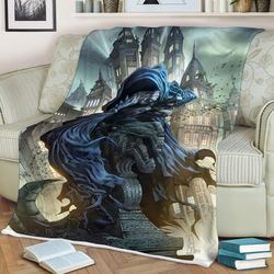 batman sherpa fleece quilt blanket bl2482