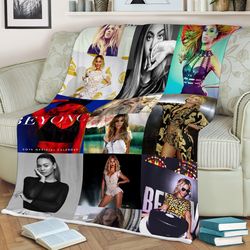 Beyonce Sherpa Fleece Quilt Blanket BL1618