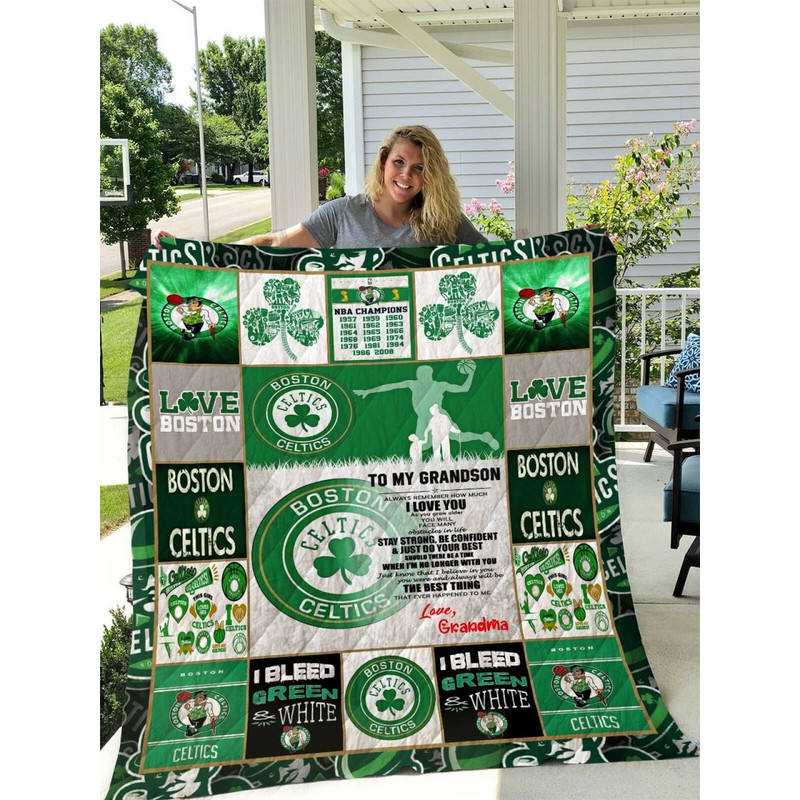 Boston Celtics Sherpa Fleece Quilt Blanket BL0042 - Wisdom Teez.jpg