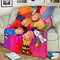 Charlie Brown and Snoopy family and Woodstock Sherpa Fleece Quilt Blanket BL1959 - Wisdom Teez.jpg