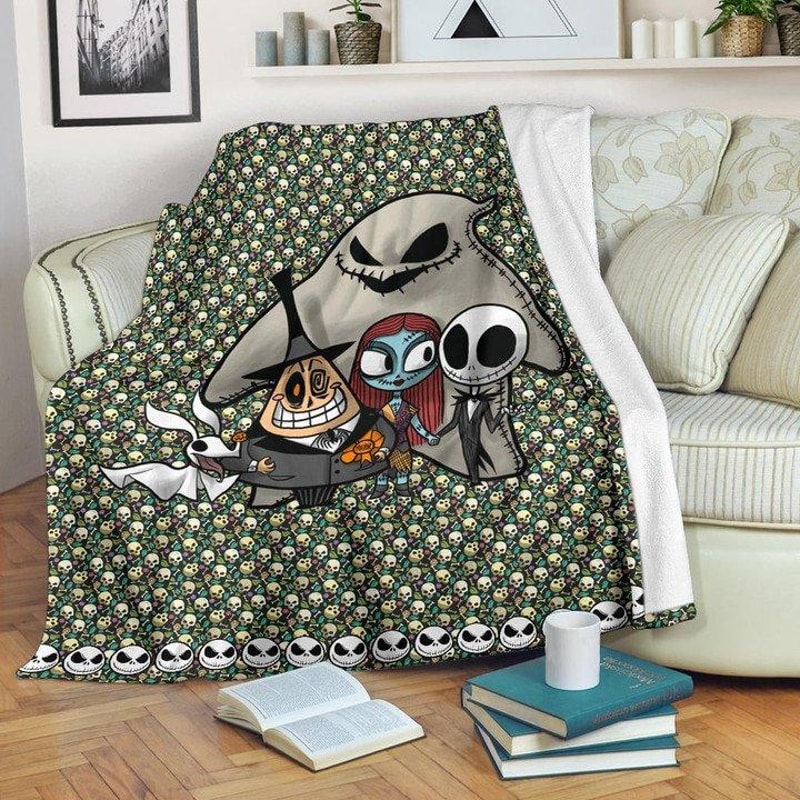 Christmas Sherpa Fleece Quilt Blanket BL2684 - Wisdom Teez.jpg