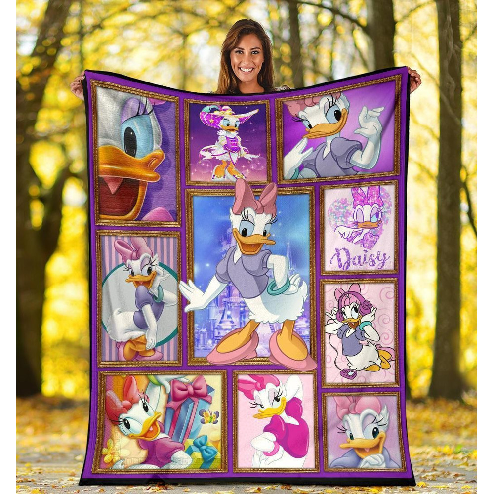 Daisy Duck Sherpa Fleece Quilt Blanket BL2660 - Wisdom Teez.jpg