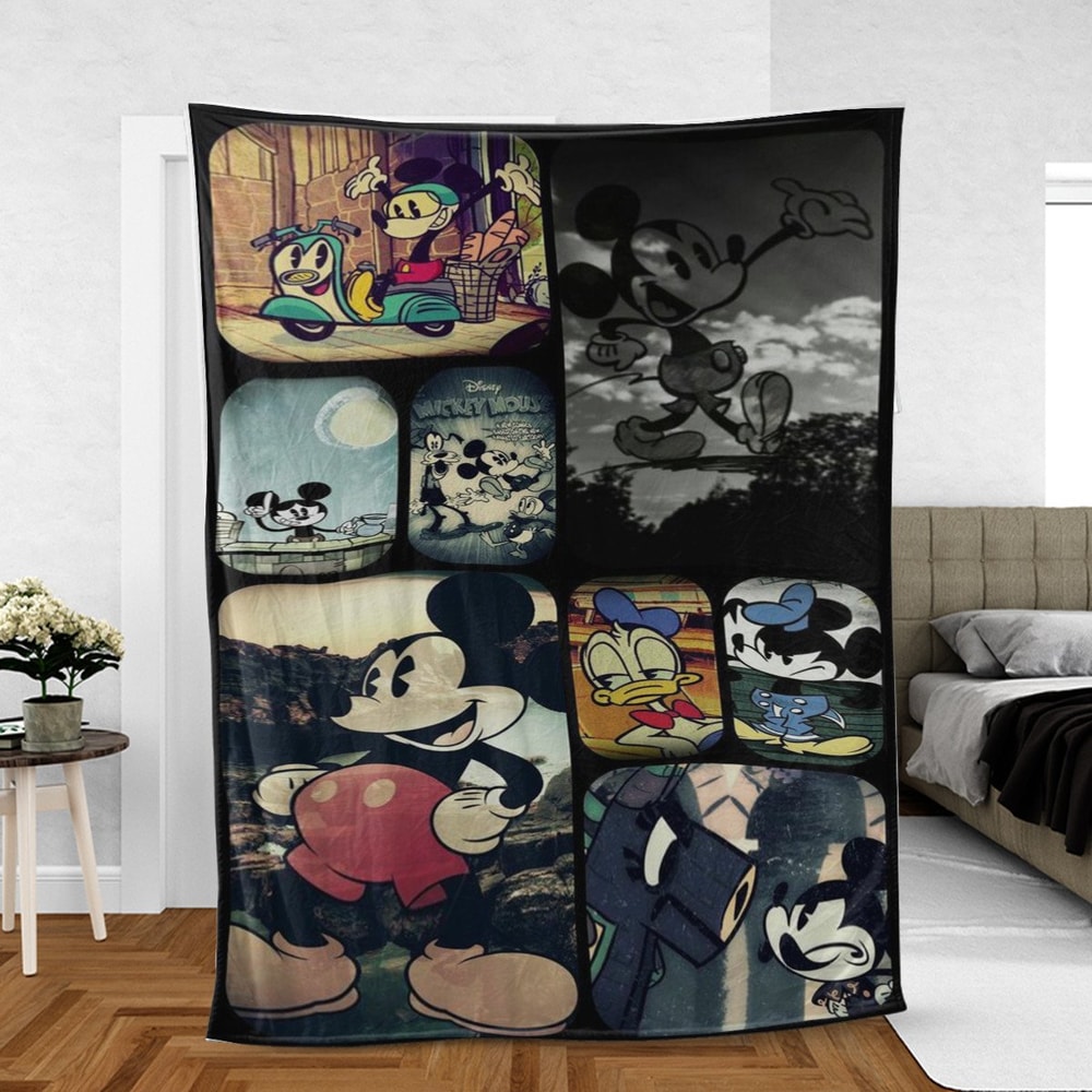 Disney Mickey Mouse Sherpa Fleece Quilt Blanket BL1292 - Wisdom Teez.jpg