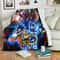 Dragon Ball Anime DB Main Characters Super Saiyan In Universe Sherpa Fleece Quilt Blanket BL3089 - Wisdom Teez.jpg