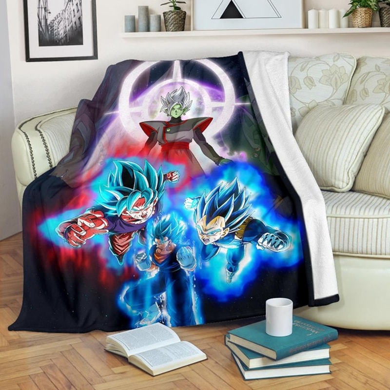 Dragon Ball Anime Sherpa Fleece Quilt Blanket BL2898 - Wisdom Teez.jpg