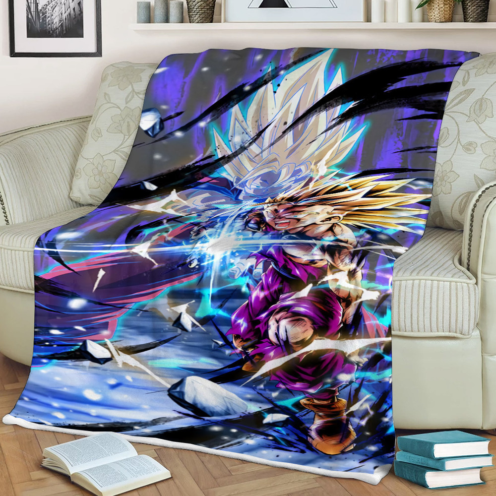Dragon Ball Legends Sherpa Fleece Quilt Blanket BL2508 - Wisdom Teez.jpg