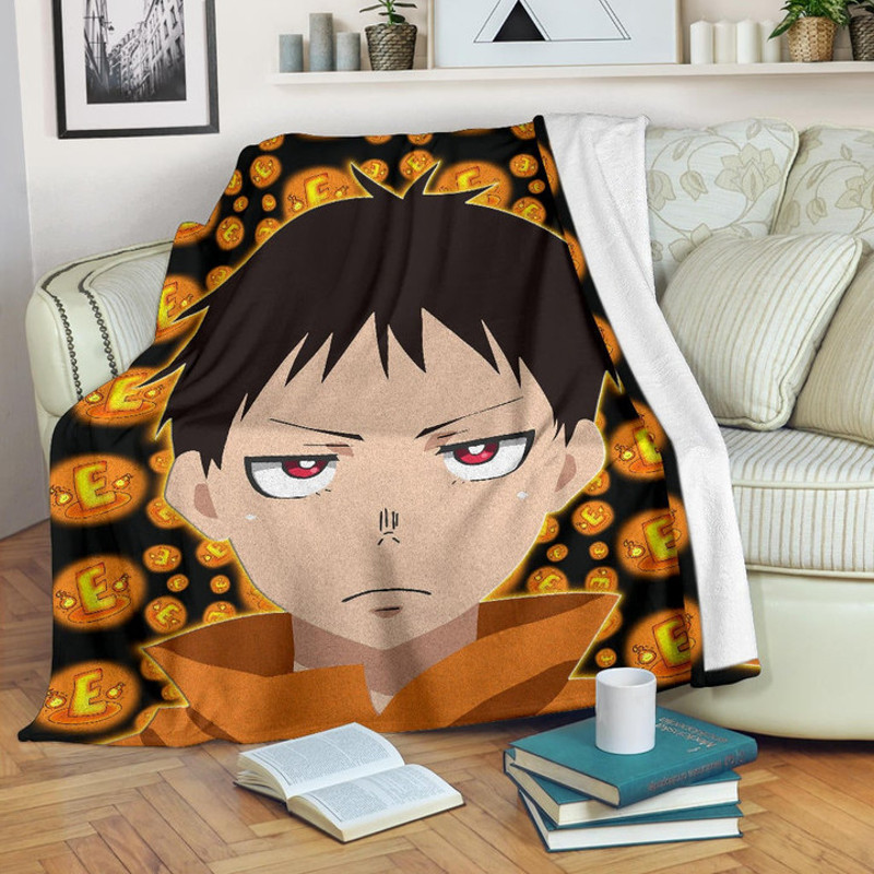 Fire Force Anime Sherpa Fleece Quilt Blanket BL3361 - Wisdom Teez.jpg