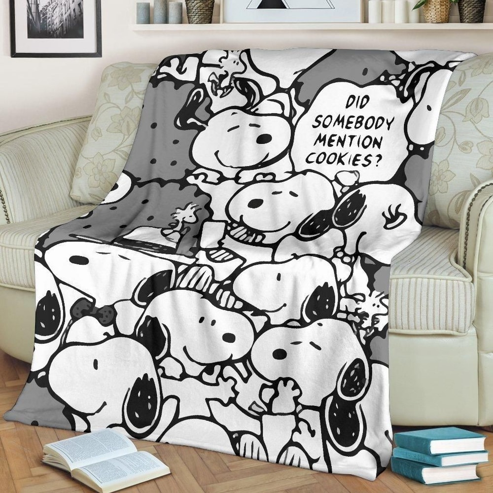 Funny Pattern Snoopy Sherpa Fleece Quilt Blanket BL1958 - Wisdom Teez.jpg