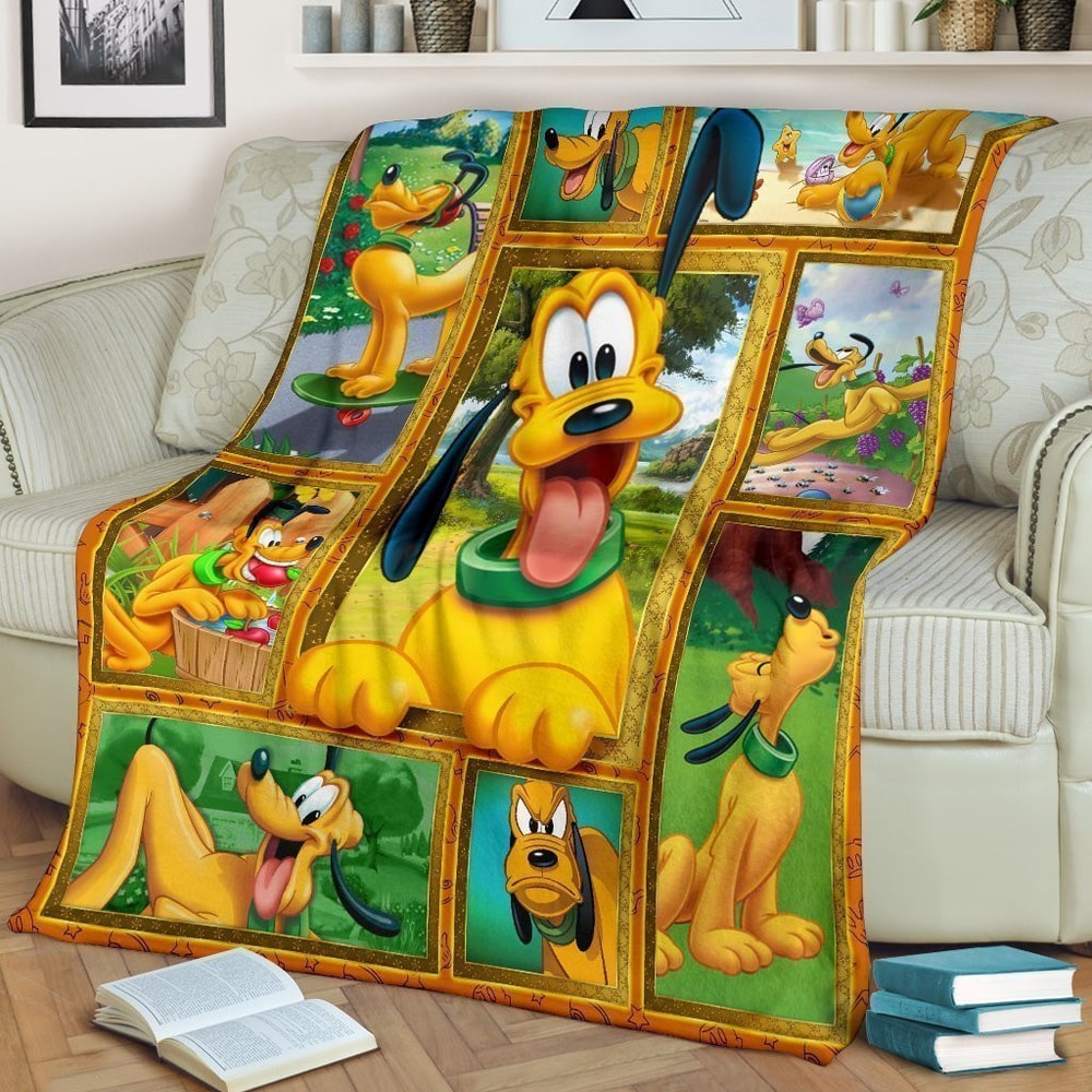 Funny Pluto Sherpa Fleece Quilt Blanket BL1965 - Wisdom Teez.jpg