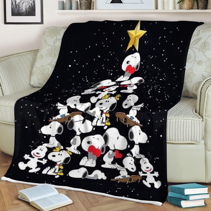 Funny Snoopy Sherpa Fleece Quilt Blanket BL1249 - Wisdom Teez.jpg