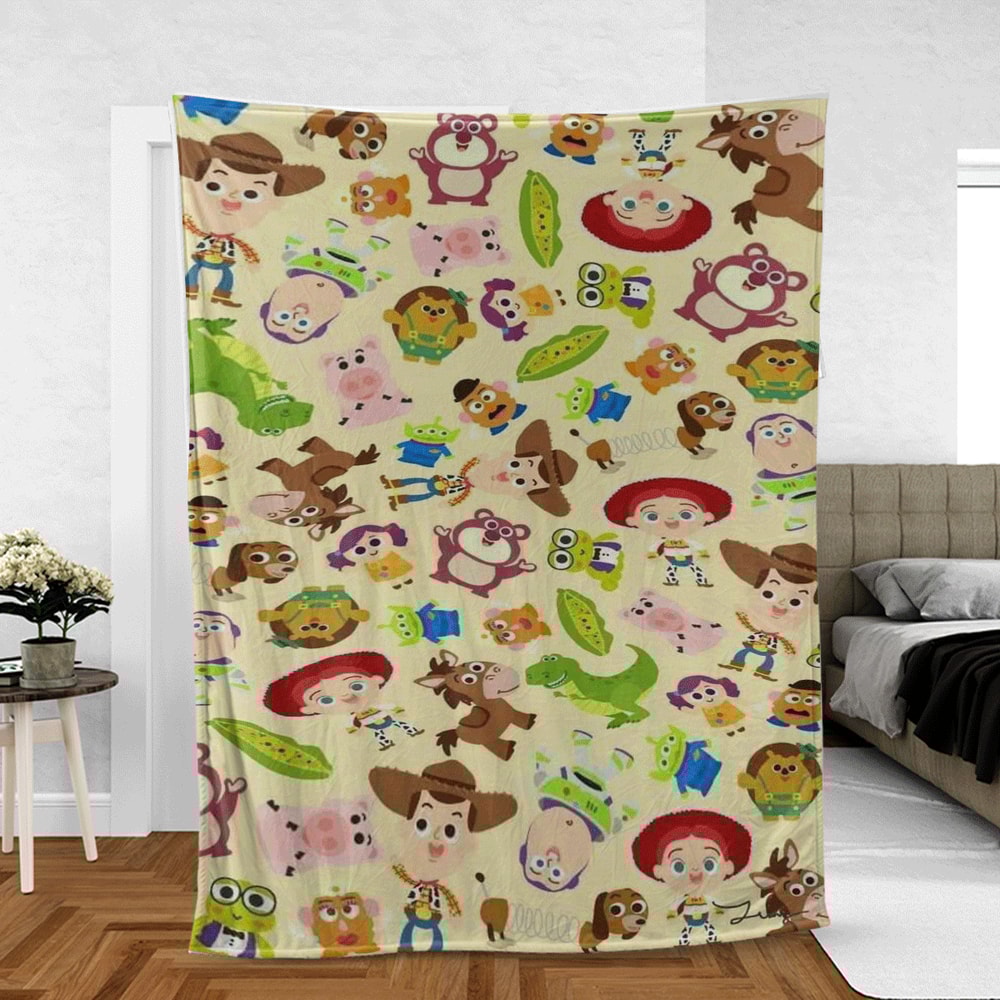 Funny Toy Story Sherpa Fleece Quilt Blanket BL1850 - Wisdom Teez.jpg