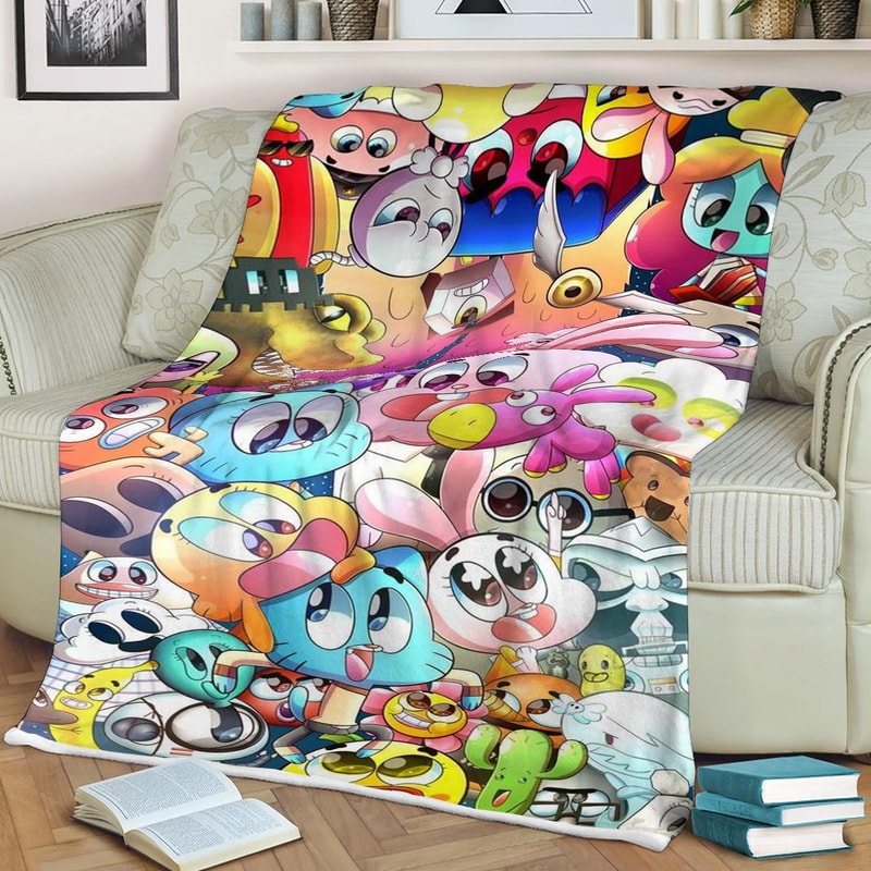 Gumball Sherpa Fleece Quilt Blanket BL2443 - Wisdom Teez.jpg