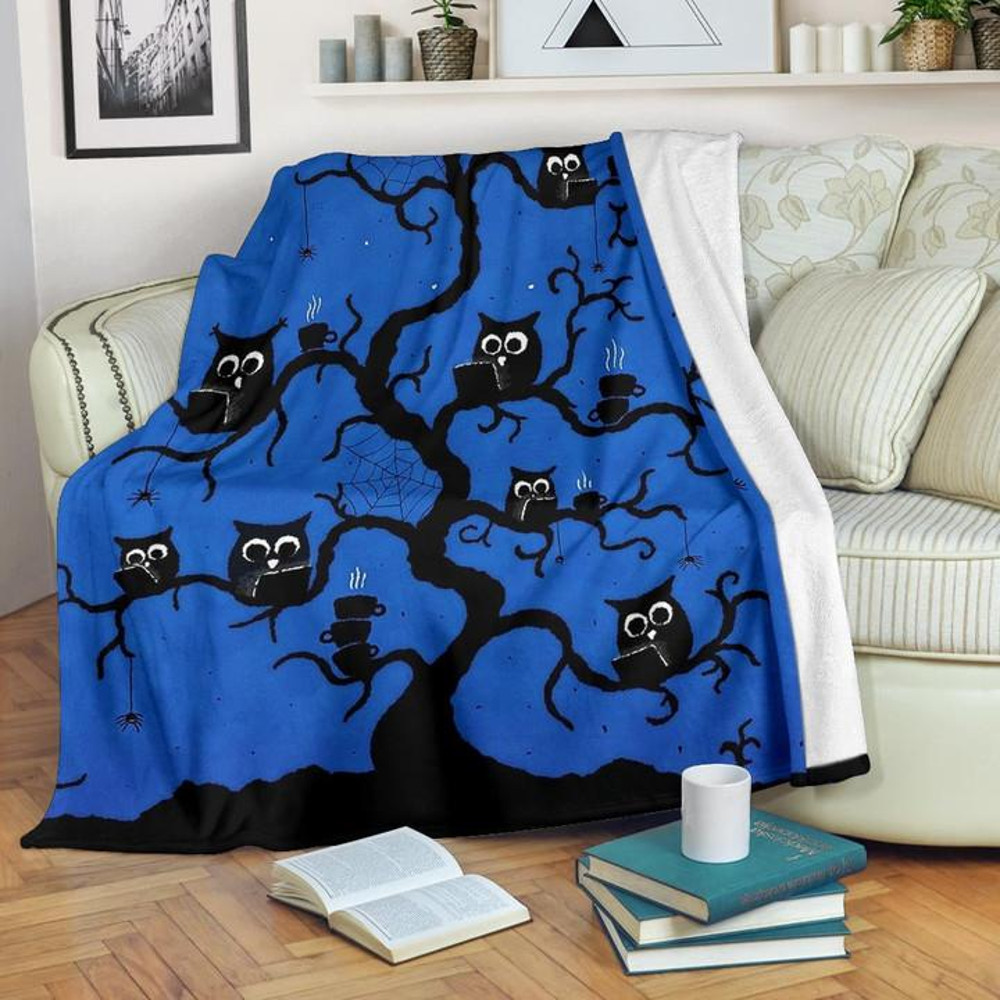 Halloween Sherpa Fleece Quilt Blanket BL2760 - Wisdom Teez.jpg