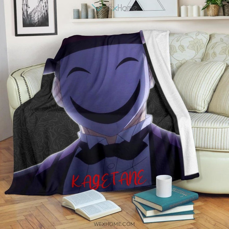 Horror Movie Hiruko Kagetane From Black Bullet Sherpa Fleece Quilt Blanket BL3115 - Wisdom Teez.jpg