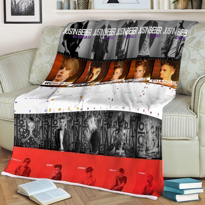 Justin Bieber Sherpa Fleece Quilt Blanket BL1624 - Wisdom Teez.jpg