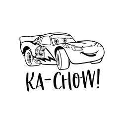 mcqueen kachow svg, cars png, 105