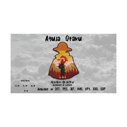 anime luffy space embroidery design download