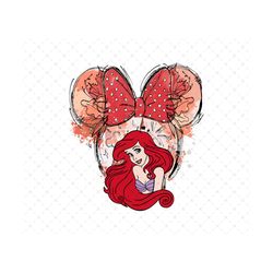 ariel png, princess png, 8