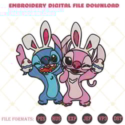 angel stitch easter bunny machine embroidery designs