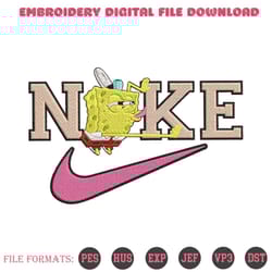 nike spongebob squarepants lew lew embroidery designs file nike machine embroidery designs