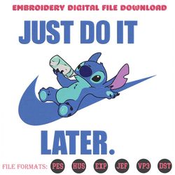 just do it later stitch nike embroidery designs file stitch machine embroidery designs