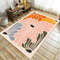 Groovy Flower Rug, Funky Rug, Retro Area Rug, 70s Wavy Rug, Psychedelic Pink Flower Rug, Retro Home Decor, 70s Retro Flower Rug, Cute Rug2.jpg