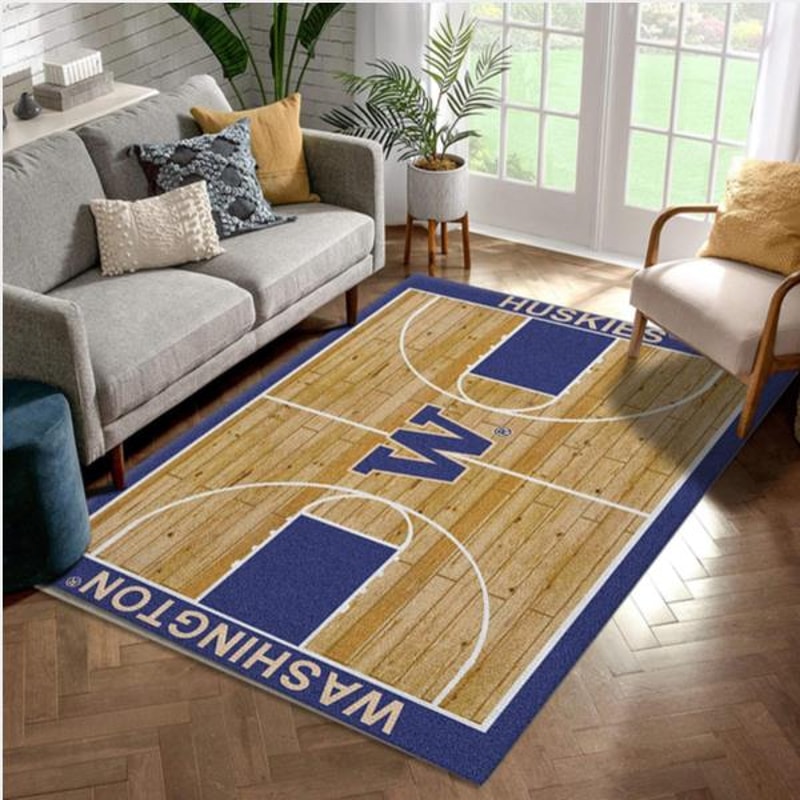 College Home Court Basketball Team Logo Area Rug Bedroom Rug Christmas Gift US Decor.jpg