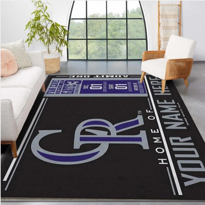 Customizable Colorado Rockies Wincraft Personalized Area Rug Bedroom Home Us Decor.jpg