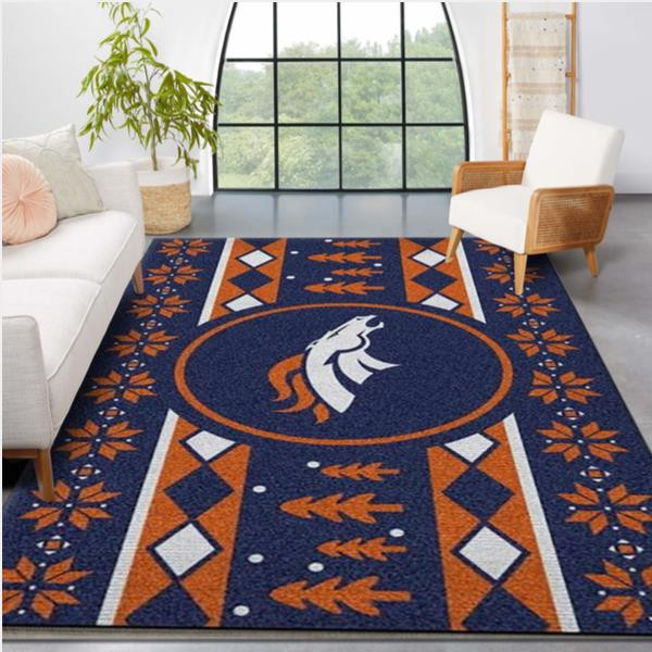 Denver Broncos NFL Area Rug Carpet Bedroom Rug Us Gift Decor.jpg