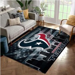 Houston Texans NFL Rug Living Room Rug Christmas Gift US Decor