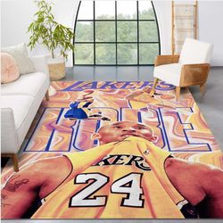 Kobe Bryant LA Lakers Area Rug Carpet Area Rug
