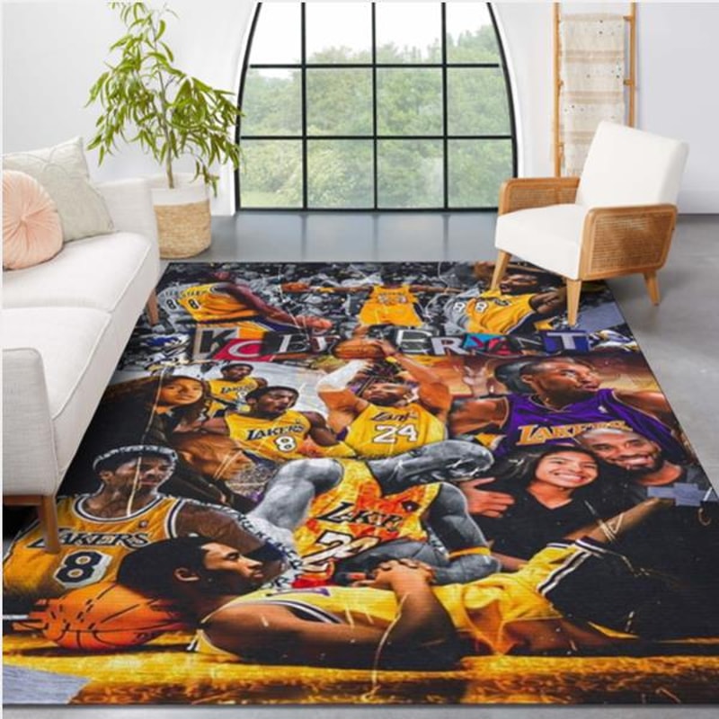 Kobe Bryant Legends Reangle Rug Living Room Rug.jpg