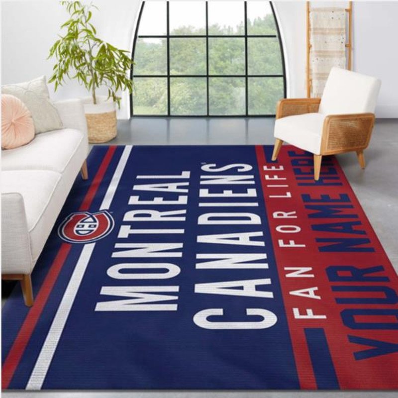 Montreal Canadiens Personal NHL Team Logo Area Rug Sport Living Room Rug.jpg