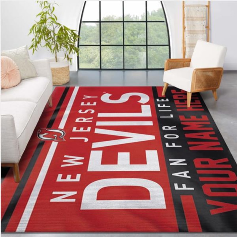 New Jersey Devils Personal NHL Area Rug Carpet Sport Living Room Rug.jpg