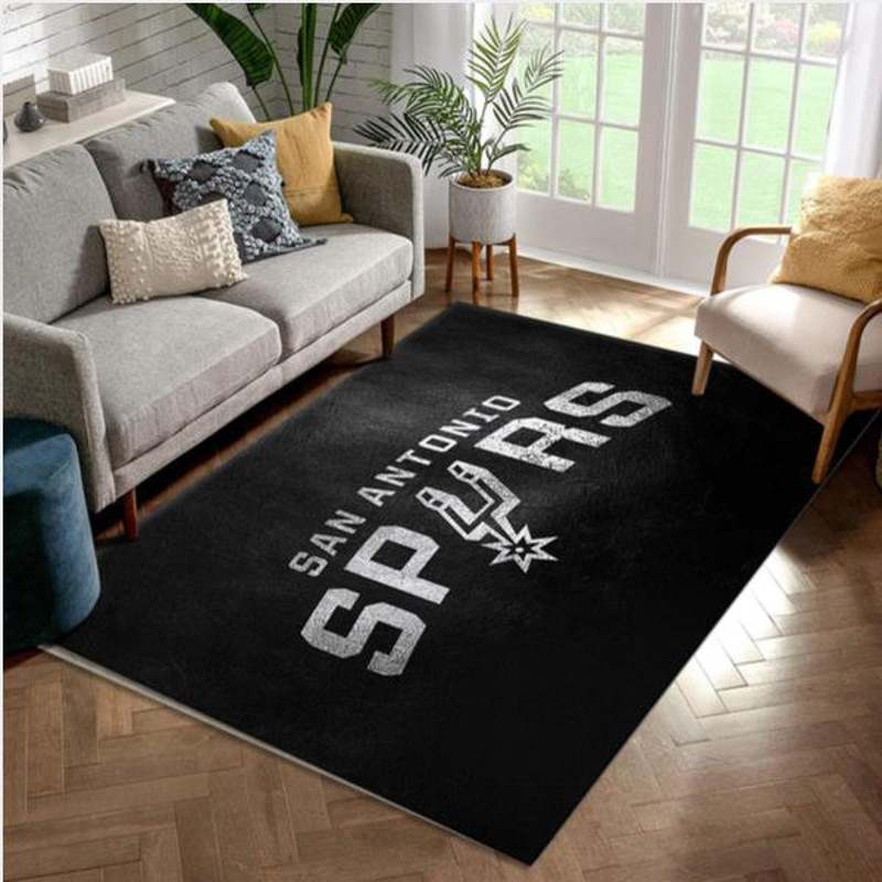 San Antonio Spurs NBA Team Area Rug Kitchen Rug Home US Decor.jpg