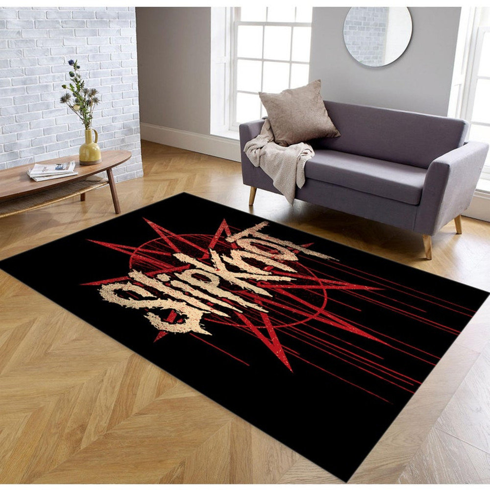 Slipknot Rug, Cool Rug, Rock Music Rug, Heavy Metal Rug, Popular Rug, Living Room Rugs1.jpg
