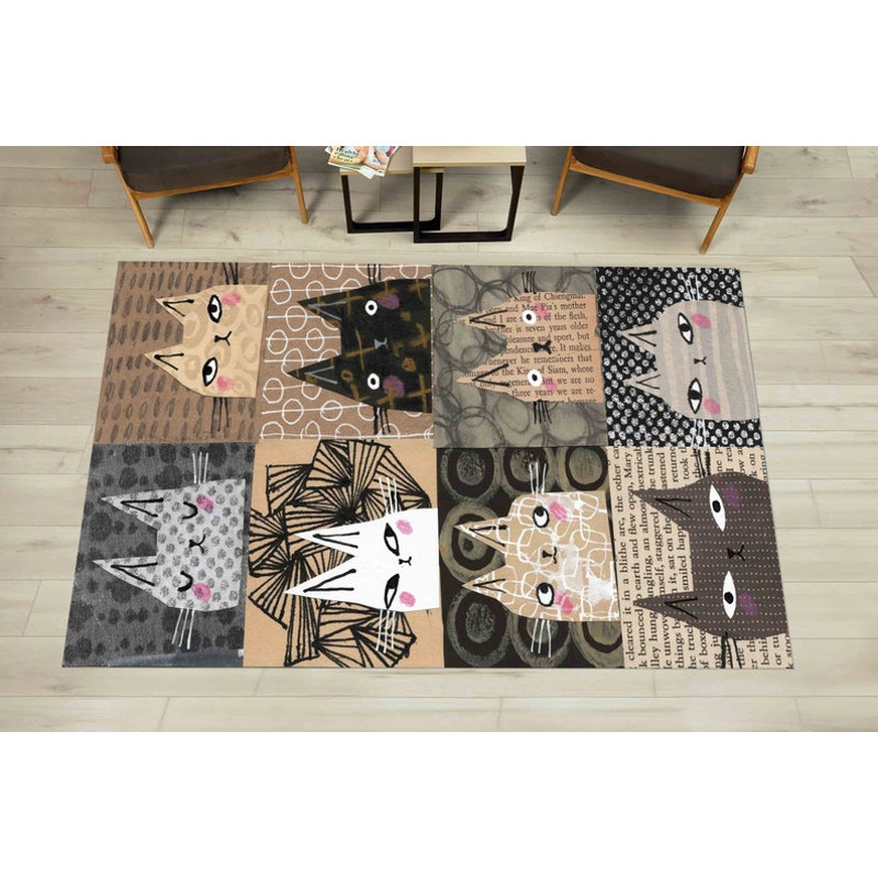 Cat Rugs, Abstract Cat Rugs, Cat Lover Rug, Animal Rug, Custom Rug, Door Mat, Decorative Rug, Bath Rug, Area Rug, Non-Slip Carpet,2.jpg