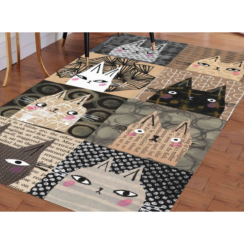 Cat Rugs, Abstract Cat Rugs, Cat Lover Rug, Animal Rug, Custom Rug, Door Mat, Decorative Rug, Bath Rug, Area Rug, Non-Slip Carpet,3.jpg
