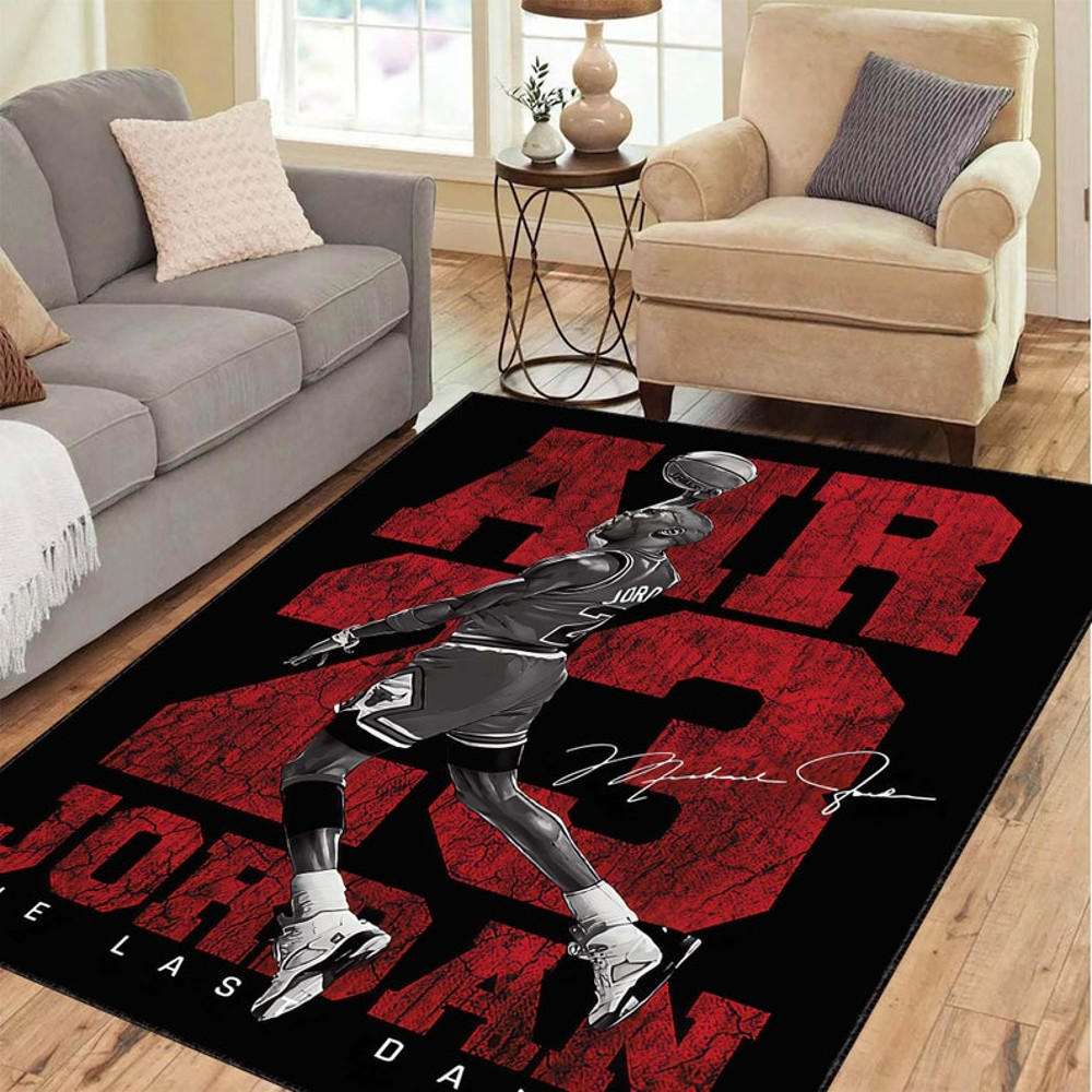 Air Jordon rug, Michael Jordan rug, NBA rug, Basketball rug, 23 Jordan rug, Kids room rug, Game room rug, Boy room rug, Gamer rug, Carpet1.jpg