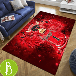 chicago bulls custom oversize carpet modern home decor rug perfect gift for any space