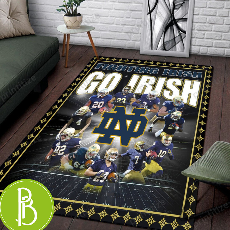 Classic Notre Dame Fighting Irish Rug Simple Elegance For Any Room - Print My Rugs.jpg