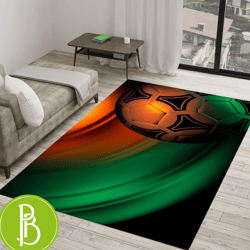 Football Game Rugs Modern Sports Themed Decor For Kidsrooms