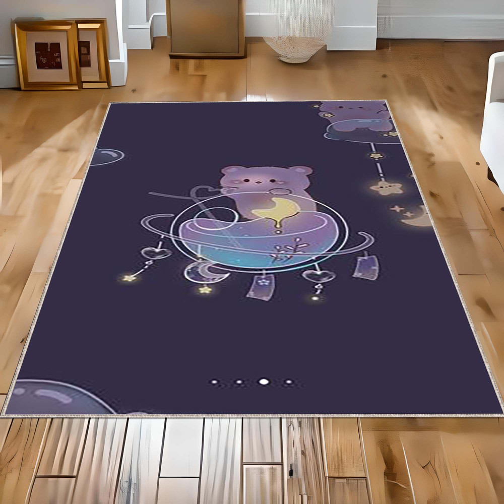 Amazing Panda Rug, Custom Kids Room Rug, Gift Kids Room Decor Rug, Nursery Decor Rug, Accent Rug, Floor Rug, Personalized Rug, Indoor Rug,.jpg