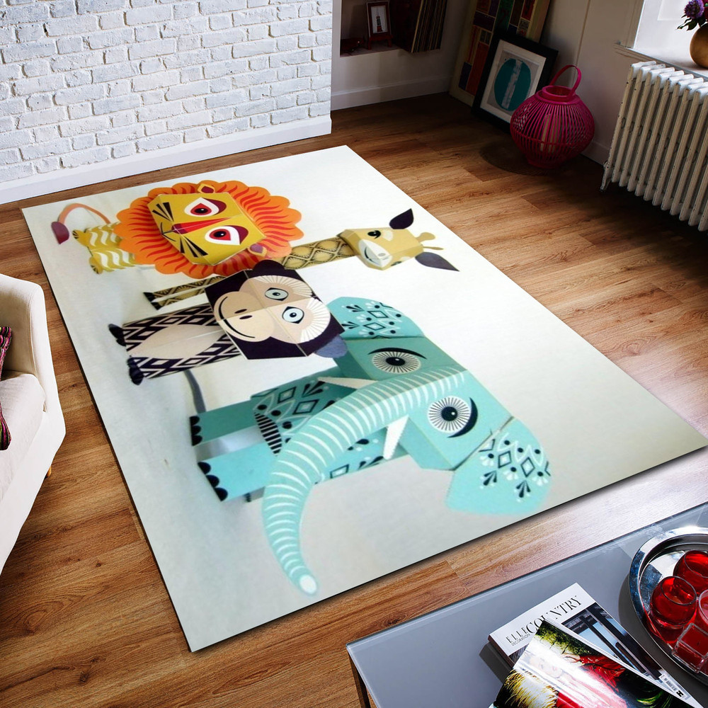 Cute Animals Rug, Flower Arrangement Rug, Abstract Rug, Custom Rug, Home Decor Rug, Modern Rug, Non slip Rug, Popular Rug, Area Rug.jpg