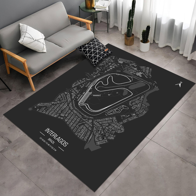 Popular Racing Game Map, City Race Maps, Race Map, Game Map, Car Racing Map, Gamer Decor, Gamer Room Rug, Game Decor, Gamer Gift, Area Rug.jpg