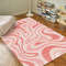 Pink Groovy Wave Retro Carpet  Funky Danish Pastel Decor Rug  Bedroom Living Room Rug Modern Y2K Rug  Plush Trendy Accent Rug.jpg