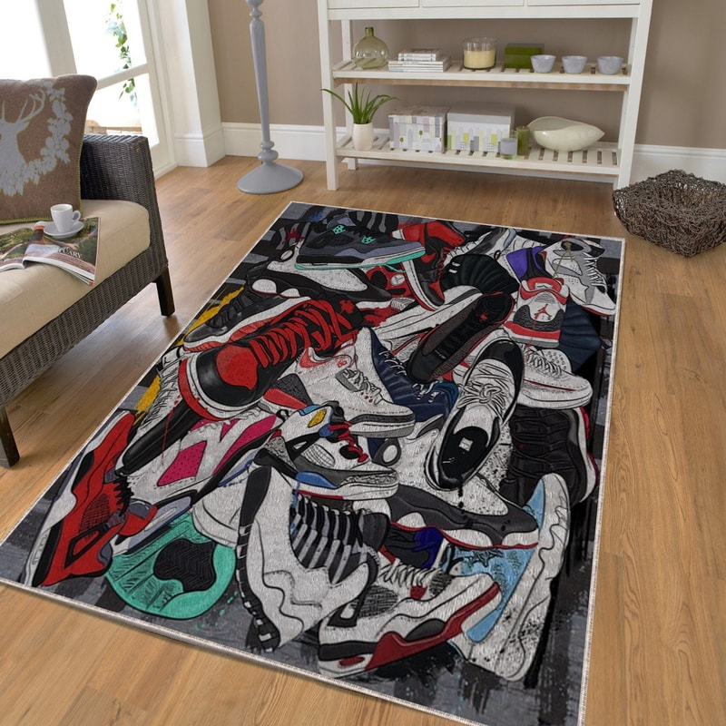 Sneakers Street Fashion Rug, Sneakers Decoration, Sneaker Collection Decor 2.jpg