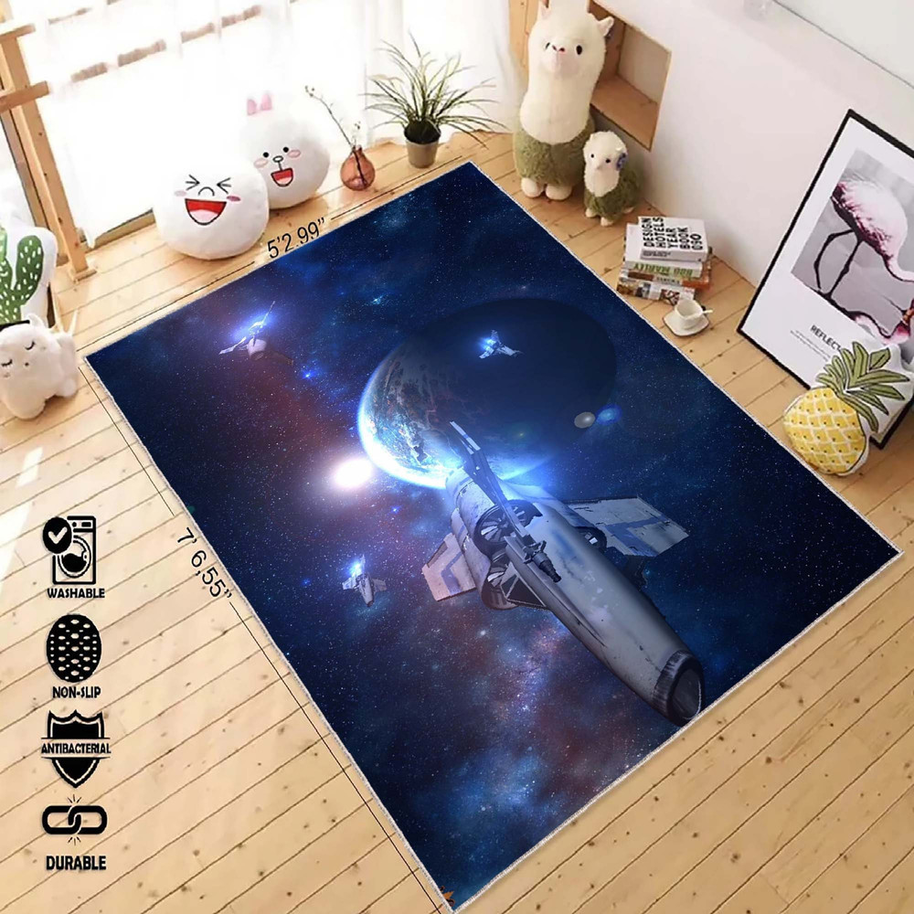 Battlestar Galactica Rug, Battlestar Galactica Battleship 3D Rug, High Quality Print Rug, Sci-Fi, 3D Sculpture STL Printing Rug.jpg